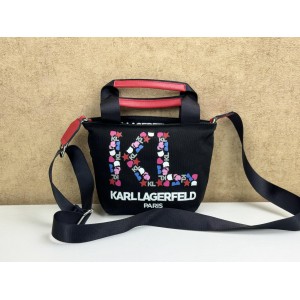 KARL LAGERFELD LH9EG9AR KRISTEN CANVAS BAG [NEW]